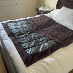 Leather Bed Throw