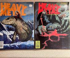 Heavy Metal Fantasy Magazines 1977