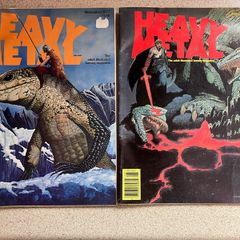 Heavy Metal Fantasy Magazines 1977