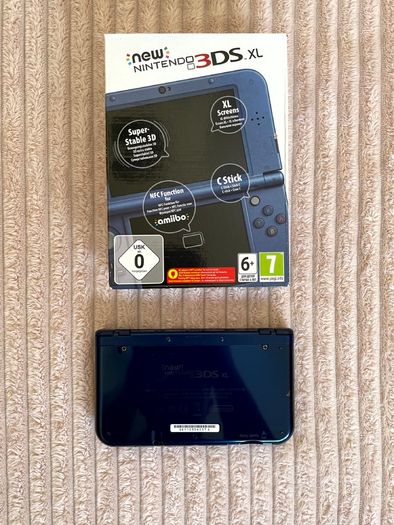 Boxed New Nintendo 3DS XL Metallic Blue