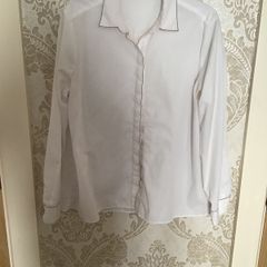 ZARA white blouse Size 12