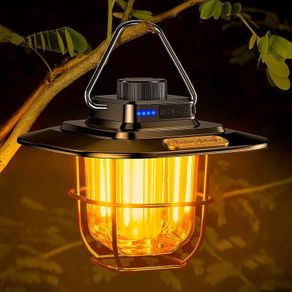 FREE EXPRESS SHIPPING Camping Lantern, Rechargeable Retro Camping Tent Lights Lamp
