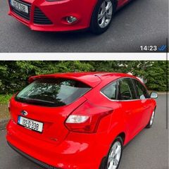 Red ford focus