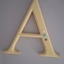 Alphabet wooden wall art. Image 3