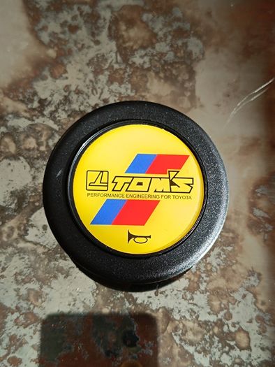Genuine TOM'S Racing Horn Button