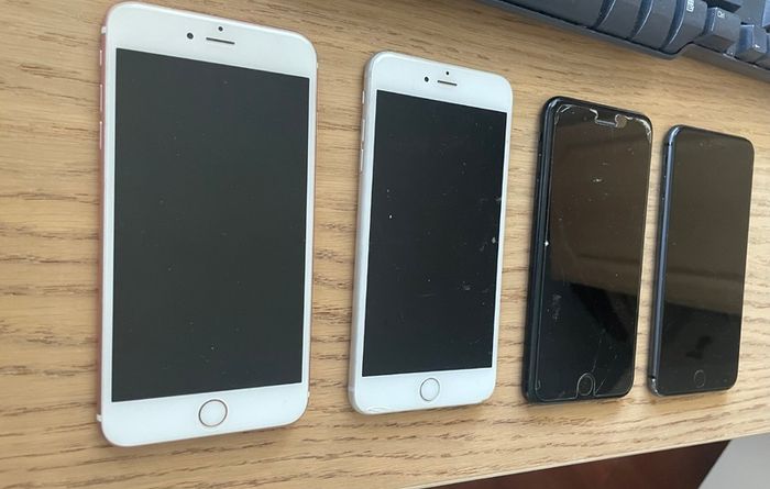 Iphone 6s plus and 7 plus lot for parts