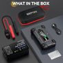 BM502 Car Battery Booster 26800mAh Car Battery Starter with Large Screen, QC 3.0 Image 7