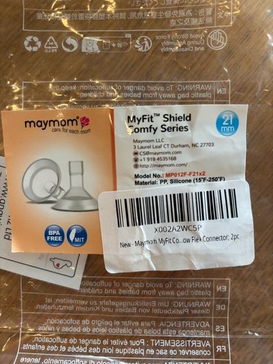 Breast shields MayMom 21mm