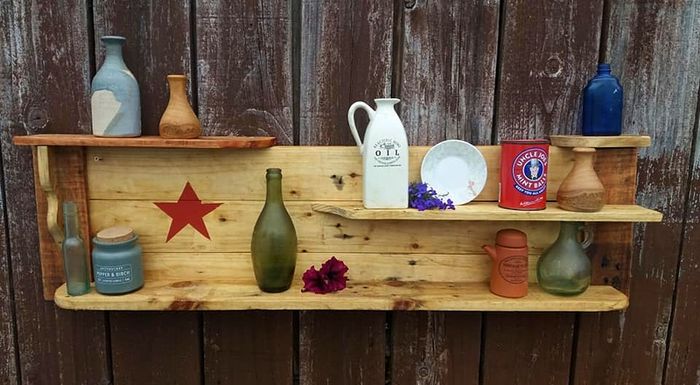 Rustic Floating Shelf / Display