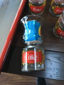 Coca Cola Glass Floating Candles