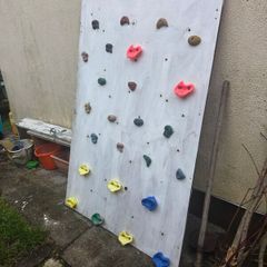 climbing boards x 2 with holds