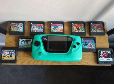 Sega Gamegear Ips Mod + Games