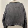 Black denim jacket Image 2