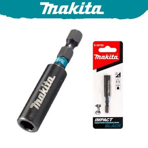 Makita E-08785 Impact Magnetic Extension Bit Holder Black 60MM 1/4" Hexagon Rust Resistant Durable Power Tool Accessories