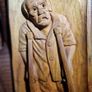Sculptures, portraits made of wood. Image 5