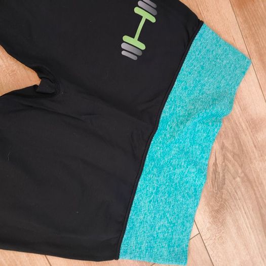 Cropped Low waist leggings, size S