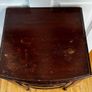 Mahogany bedside cabinet Image 2