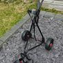 Ezeglide Junior Cruiser Trolley Black - Junior Foldable Golf Buggy Cart Image 4