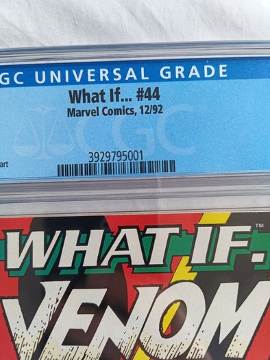 What if Issue 44 CGC 9.8 Graded Comic Book Framed Marvel Punisher Spider-Man Daredevil Venom