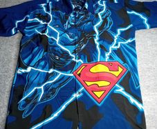 Superman Changes Short Sleeve Shirt Mens Size Medium - Rare Retro Vintage 1990,s