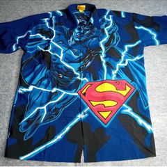 Superman Changes Short Sleeve Shirt Mens Size Medium - Rare Retro Vintage 1990,s