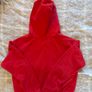 Red Converse All Star Chuck  Taylor hoodie towards fundraiser Image 2