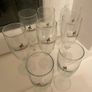 Very Rare Set of 8 Babycham Flutes Image 2