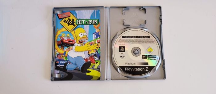 Playstation 2 Ps2 Simpsons Hit and Run Game