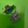 lego Star Wars Cad Bane hat and head Image 3