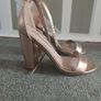 Rose gold heels - Size 5.5 Image 2