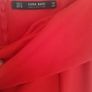 Off shoulder orange Zara Dress Image 3