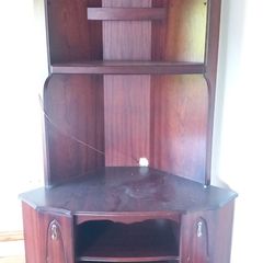 Mahogany cabinets