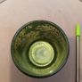 Christmas green irredescent candle holder Image 3