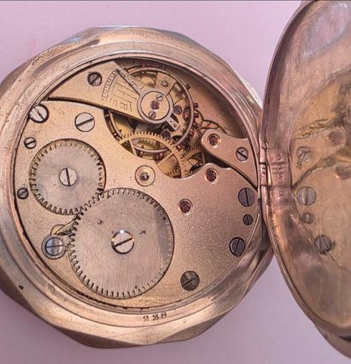 antique silver pocket watch
