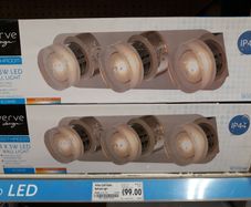 Verve Design Willow 3 X 5w Bubble Bathroom Light 1050 Lumen