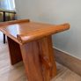 Small wooden side table Image 3