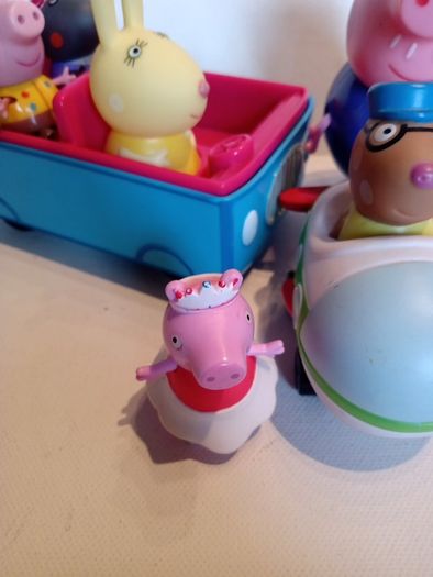 Peppa Pig Lot Including Bus and Pedro Pony