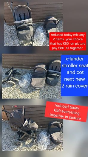 double  and single stroller
