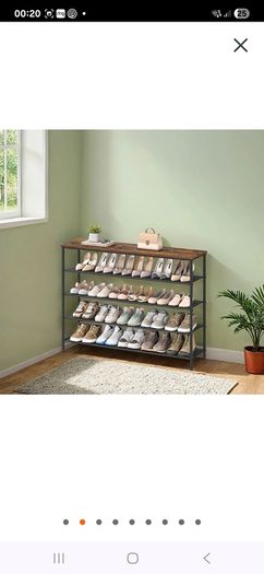 New Big VASAGLE Shoe Rack/ Bench /Shelf