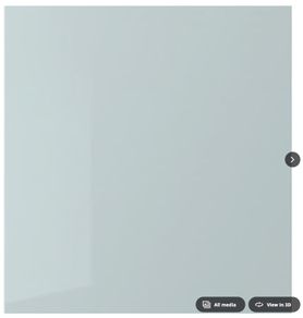 SELSVIKEN Door high-gloss light grey-blue