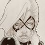 Original Comic Art of Marvels Black Cat by Narcelio Sousa Image 2