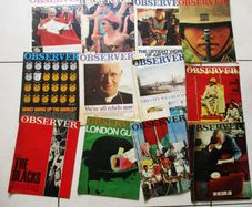 The Observer Magazine - 12 Vintage Issues