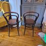 Bent wood chairs Image 2