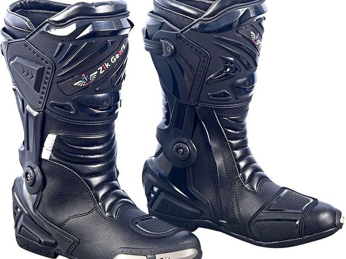 Genuine Leather Motorcycle Riding Boots Protective Motorbike Racing & Touring Boots
