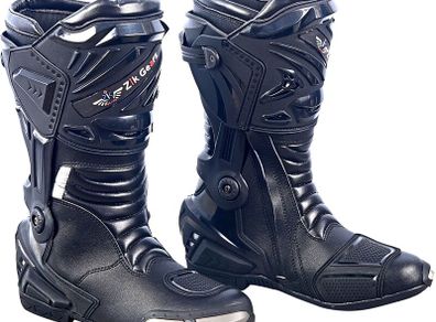 Genuine Leather Motorcycle Riding Boots Protective Motorbike Racing & Touring Boots