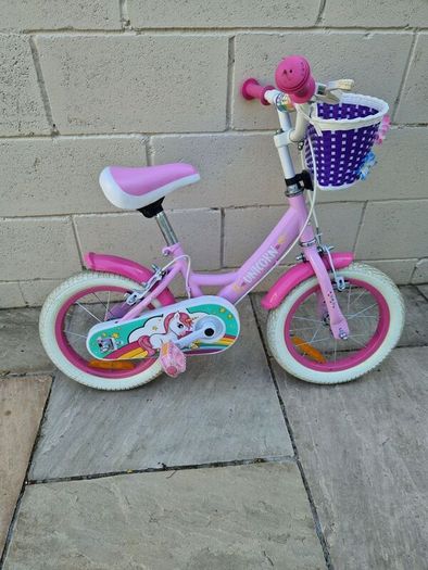 Childs 14" unicorn verve bike