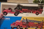 Corgi Fire Dept. Aerial ladder truck