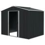 Garden Shed 8 x 6ft Grey Image 10