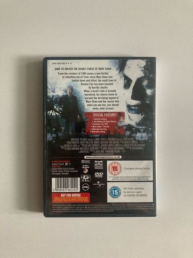 Dead Silence DVD Mint