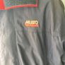 Free Post - MUSTO Performance Sailing Navy Jacket - Coat with Red Trim and Navy Padded Lining - Size S Image 2